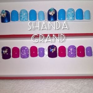 Lux Press-On Nails (Short Squared )